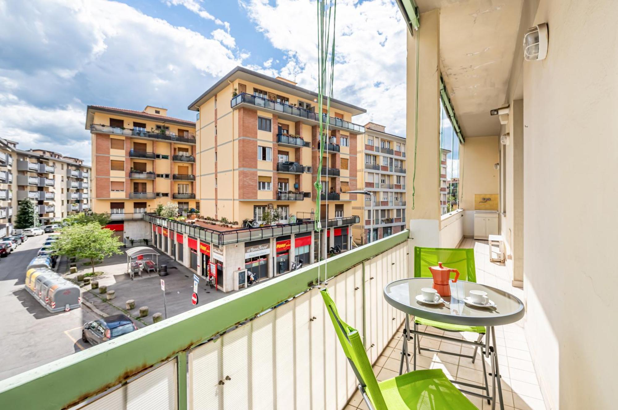 Florence Quiet And Cozy Apartment With Balcony Bagian luar foto